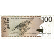 P31f Netherlands Antilles - 100 Gulden Year 2012